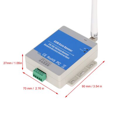 B1 B3 B5 900 1800 MHZ Stabiel Signaal GSM Gate Opener Remote Relais Schakelaar voor Fabrieksautomatisering B1 B3 B5 900 1800 MHZ Stabiel Signaal GSM Gate Opener Remote Relais Schakelaar voor Fabrieksautomatisering