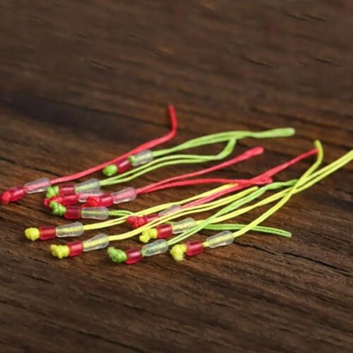 50PCS Connection Fishing Pole Tip Rope Fly Fishing Loop Connectors  Main Line - Photo 1/18