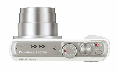 Panasonic LUMIX DMC-TZ40-W White Digital Camera 18.1 MP Japan for 