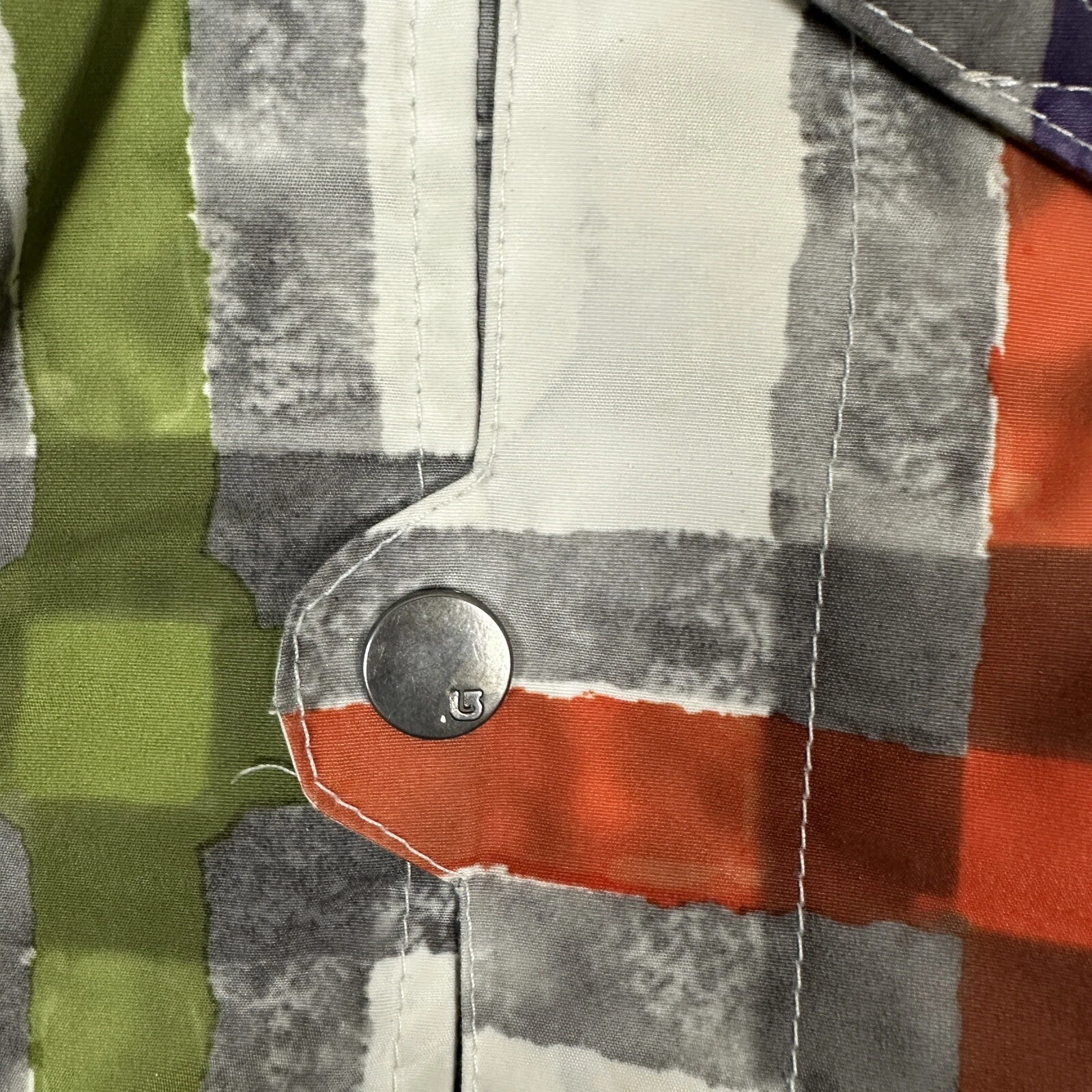 burton cool flavors dryride snowboarding ski plaid aop jacket