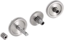 INJORA 15G Stainless Steel 40.3:1 Low Range Transmission Gear Set for TRX4M 1/18