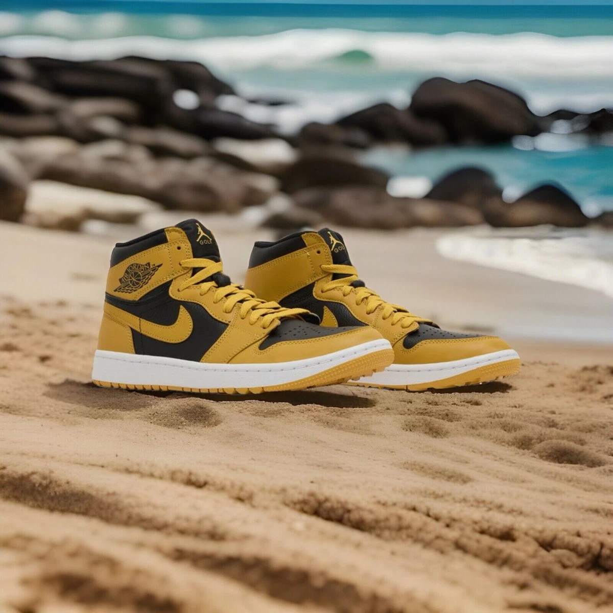 Jordan 1 Golf High Pollen for Sale | Authenticity Guaranteed | eBay