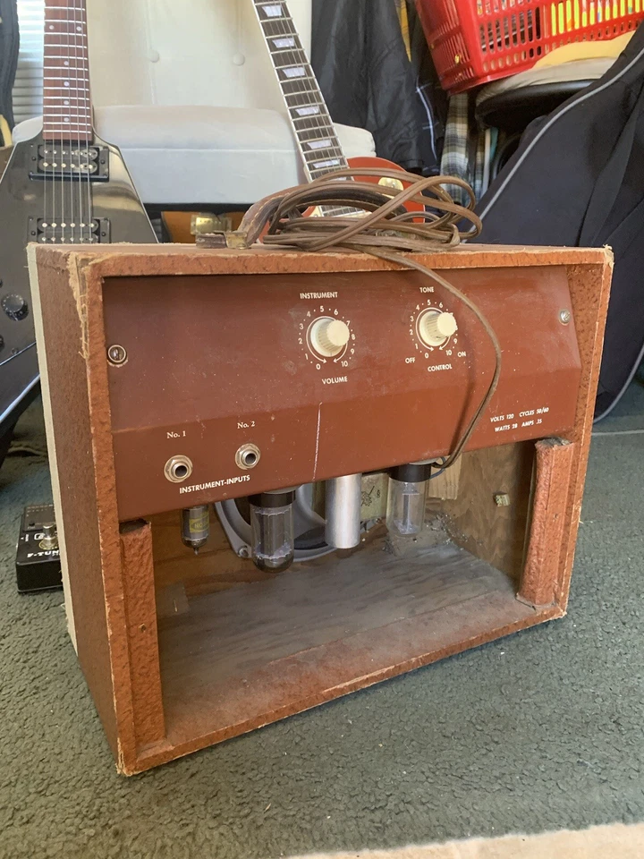 Rare 1950s Kay Tube Amp Model 603 Combo  Foto 4 de 4