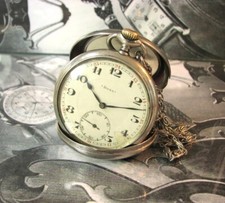VINTAGE WW1 Rare classic pocket watch DOXA Milan 1906 Paris 1925 15 Rubis Swiss