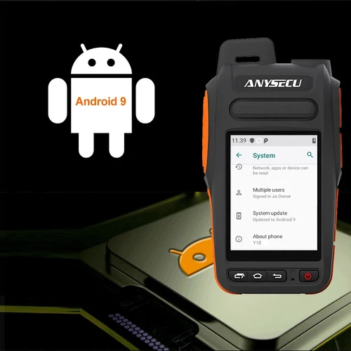Anyssecu Y18 Android 9.0 4G Red Radio WIFI GPS Teléfono Móvil Zello Real-ptt - Imagen 4 de 13