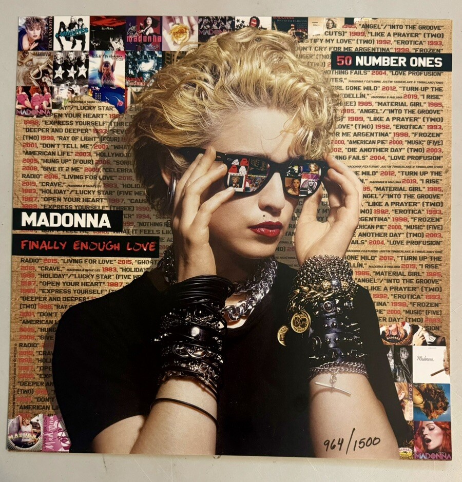 MADONNA - Finally Enough Love: 50 Number Ones, + Numbered