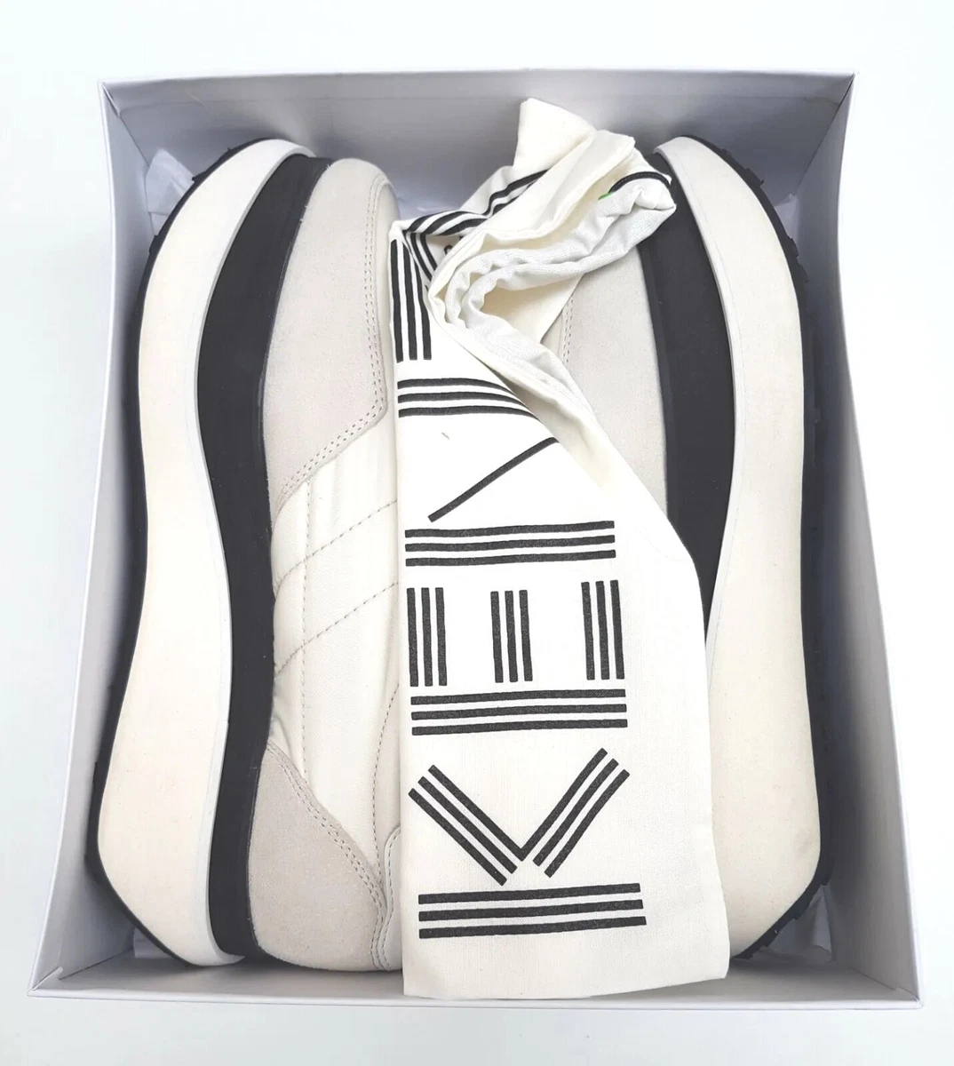 Kenzo Move Platform Sneakers Woman Size Uk 7 EU 41. rrp 220