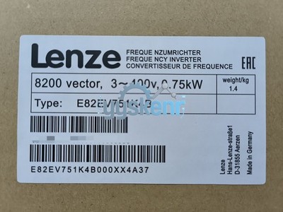E82EV751K4B NEW LENZE E82EV751_4B 8200 vector 3-400v 0.75kW E82EV751-4B