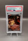 Pokemon Destined Rivals Team Rocket's Meowth #203 IR PSA 9