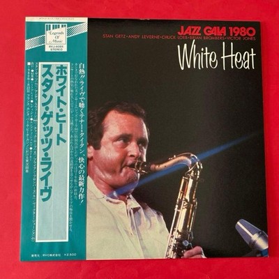 Stan Getz Live ''White Heat'' Jazz Concert Sample Edition Used 80s France