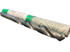 Precision Twist Drill - 21/32" HSS, Straight Shank Twist Drill