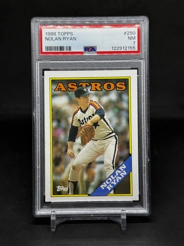 1988 Topps - Nolan Ryan #250 - PSA 7
