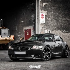 Carbon Optik Nieren Set passend für BMW Z4 E85 Frontgrill salberk 8502C