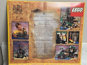 Legoland Pirate System Forbidden Island Vintage Lego Set Missing Figure & Boat