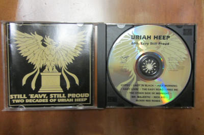 Uriah Heep CD Still eavy Still Proud 1994 compilation Griffin Praying Mantis oop