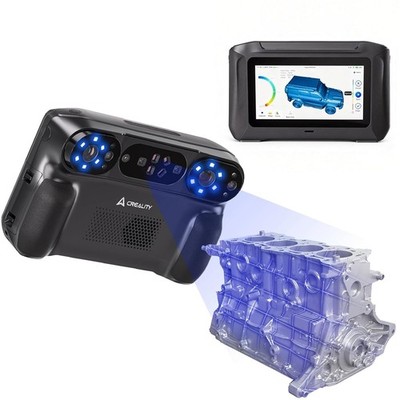 Creality Sermoon P1 3D Scanner 100FPS High-Speed Scanning 22+7+1 Blue Laser US