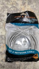 Image of Cat 6 Network Cable 5 metre. Grey