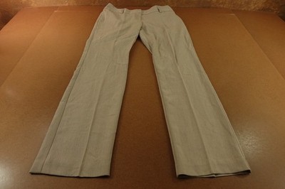 Worthington Womens Size 12L Tan Pattern Straight Leg Dress Pants NWT