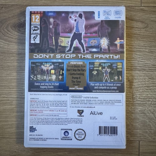 The Black Eyed Peas Experience Brand New Sealed (Nintendo Wii, 2011) - Picture 2 of 7