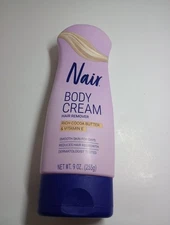 New Lot Of 6 Nair Body Cream Hair Remover Rich Cocoa Butter And Vitamin E