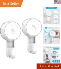 Suction Hooks Powerful Vacuum Suction Shower Hook- Heavy Duty Hangers Waterpr...