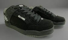 Globe Tilt Mens Black Leather Lace Up Skatebo...