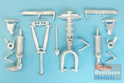 SAC48230 1:48 Scale Aircraft Conversions - A-3 Skywarrior Landing Gear (TRP kit)