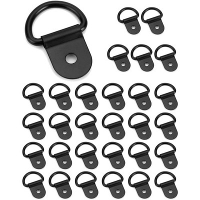 D-Ringe Zurrösen 20mm 30 Stück Last 100kg Ladungssicherung Anhänger