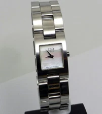 Women's ESQ / Movado Swiss Movement Esquire Mother Of Pearl Dial Stainless Watch