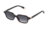 Furla Sonnenbrillen SFU971 02BL Havana Rauch Damen