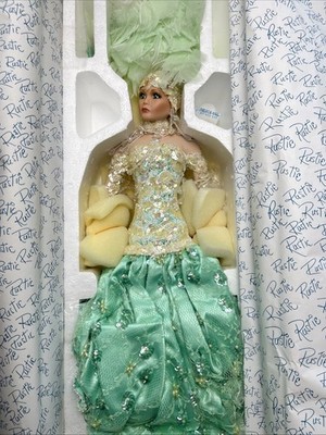 Rustie Doll Paradise Porcelain Limited NEW #2166/3000 Green Eyes Green Dress