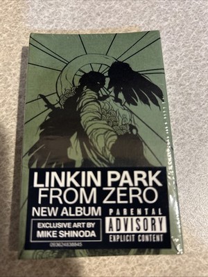 Linkin Park - From Zero Cassette Alternate Shinoda Cover Limited  DARK GREEN 