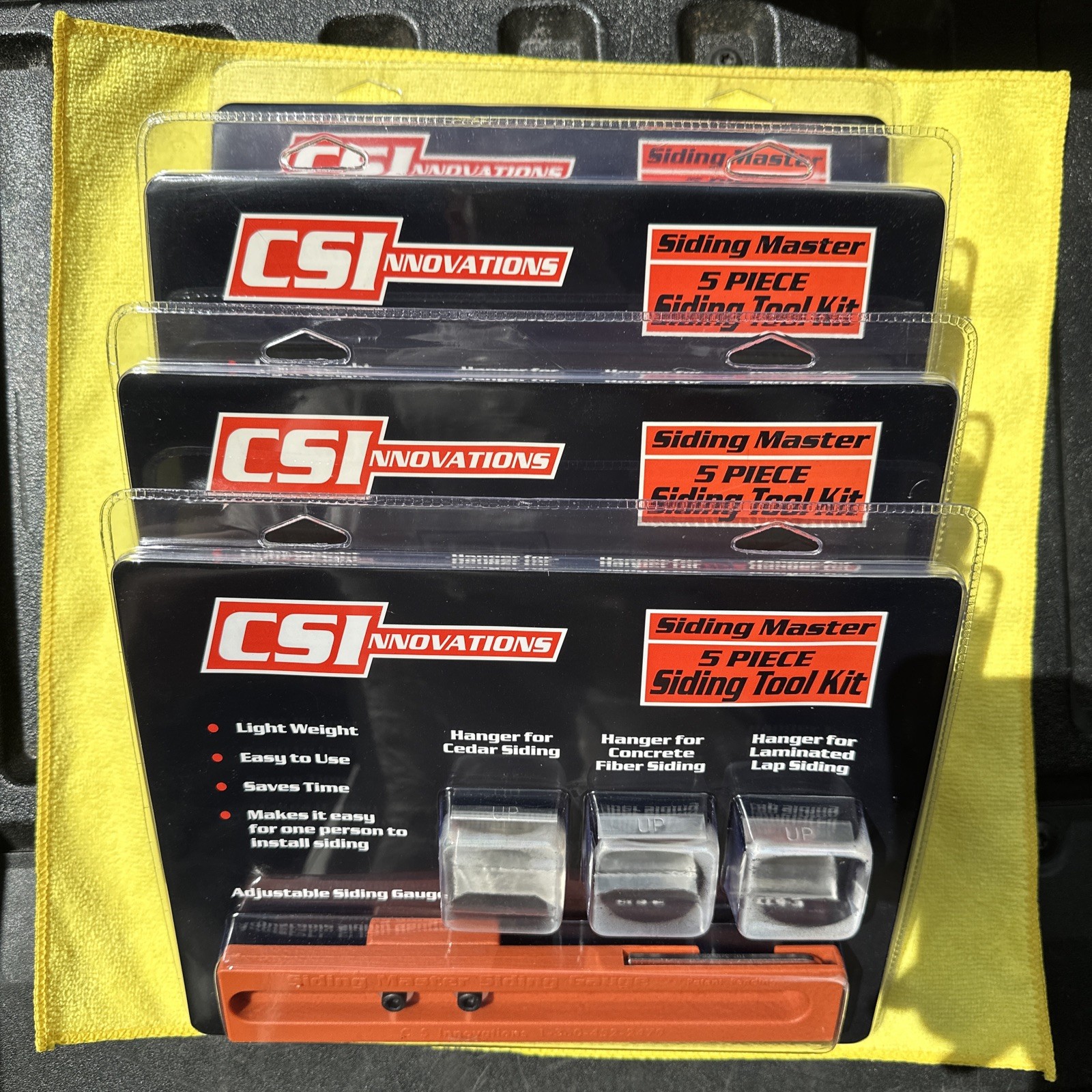 (LOT OF 4) 5 PIECE SIDING INSTALLATION TOOL KIT - CS Innovations | eBay