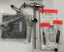 Dyna King "Barracuda" Rotary Fly Tying Vise, NIB, w/2 sets of jaws & Accs. "WOW"