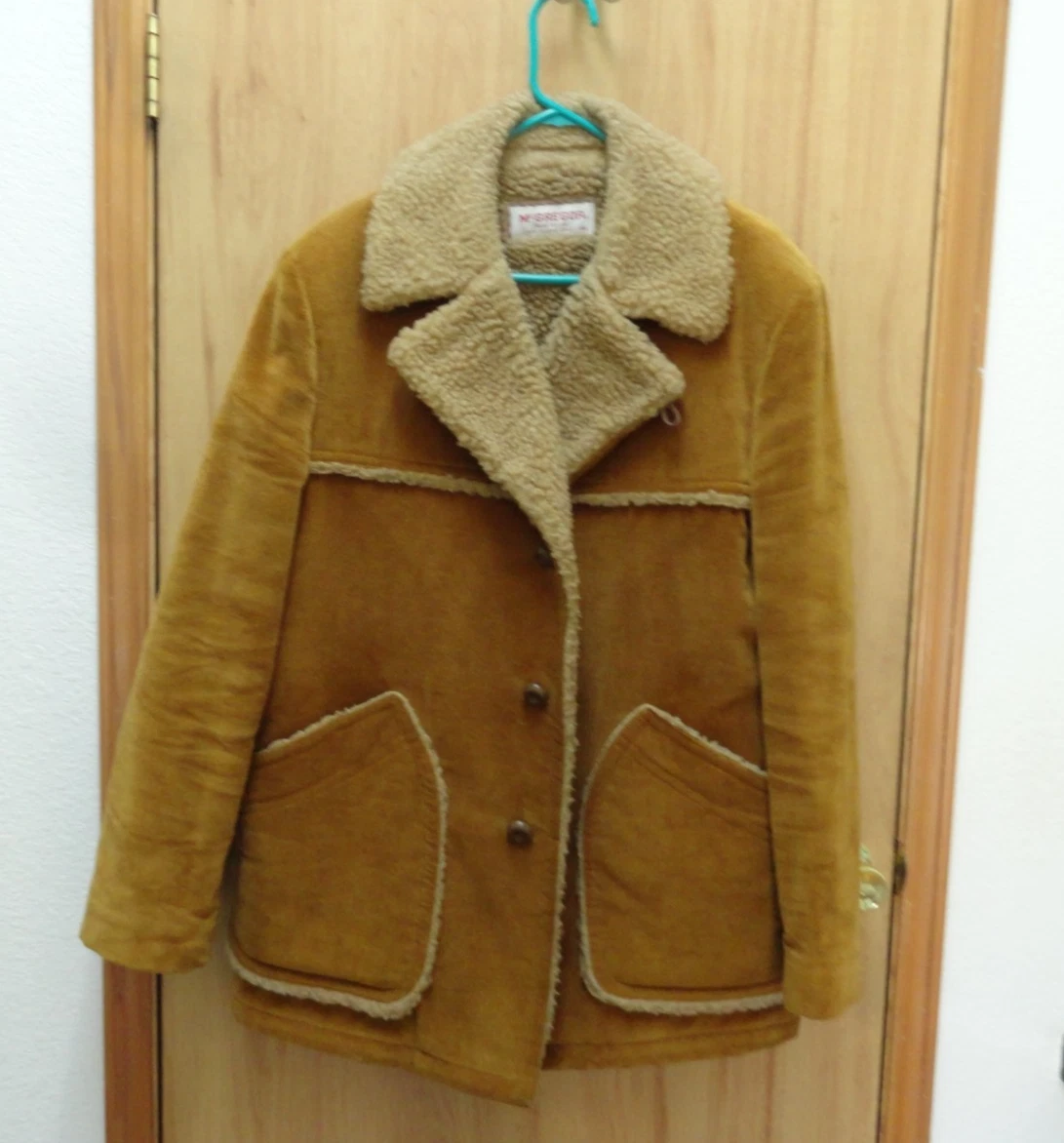 VINTAGE 1970'S McGREGOR MENS HEAVY DUTY WARM JACKET SIZE 44 image 1