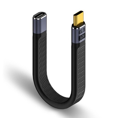 WITRN Short USB C Extension Cable 40Gbps, USB Type C Male to Female Extension...