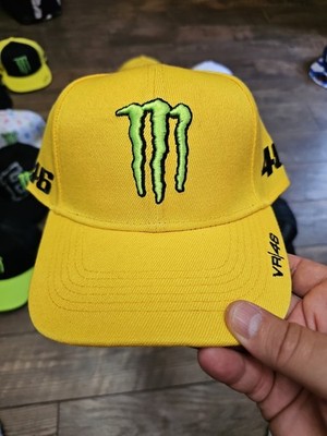 Monster Energy Racing Snapback Hat,  46, ROSSI