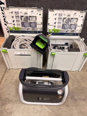 Festool VAC SYS system SE1 SE2 full set- Only used once