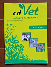 Broschüre cdVet Naturprodukte GmbH für natürliche Tiergesundheit - Hund & Katze