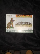 Wargames Atlantic world a blaze ww2 British Sas/ Commandos Nib