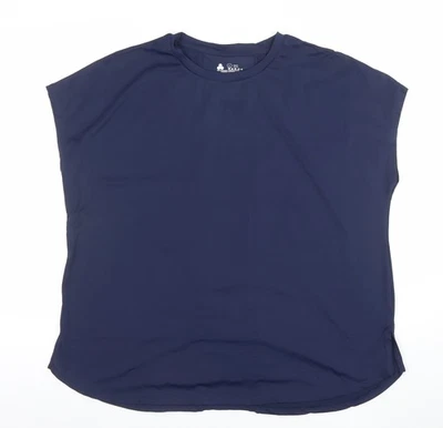 Dunnes Stores Womens Navy Blue L Basic Activewear T-Shirt - Image 1 of 4