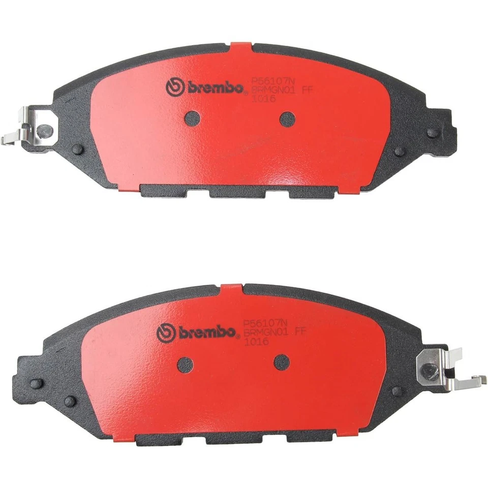 Juego de pastillas de freno de disco delanteras traseras Brembo para Infiniti QX60 2014 2015 2017 2018 Foto 4 de 4