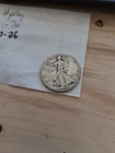 1923 S Walking Liberty Half Dollar - Very Good Condition - 128SU-2