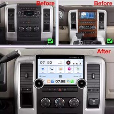 Android 13 For Dodge Ram 1500 2500 3500 2009-2012 CarPlay Car Stereo Radio GPS