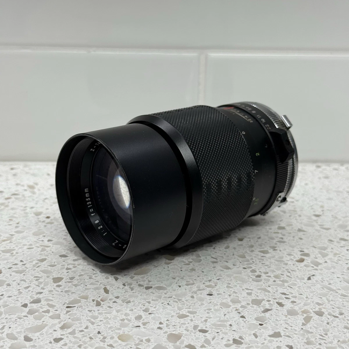 Objectif Canon FD 135mm F/2.8 - Monture Canon FD Ancienne - Pour Photo Longue Focale - Occasion Bon état