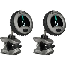 Snark ST-8 Titanium Super Tight Chromatic All-instrument Tuner (2 Pack)