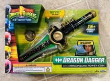 Mighty Morphin Power Rangers Re-Ignition Dragon Dagger New And Sealed