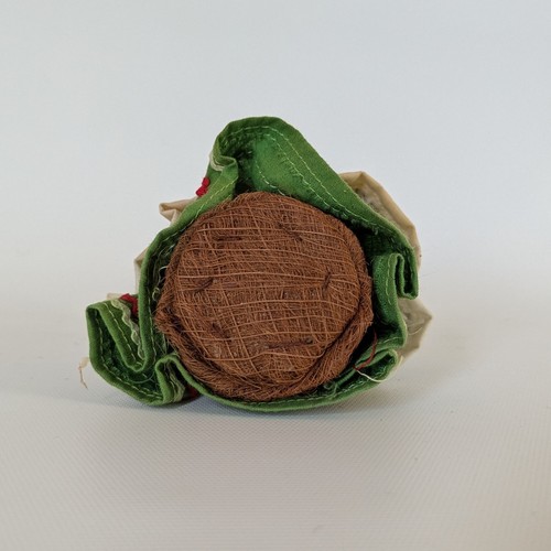 Vintage Native American Seminole Indian Woman Doll - 4.5" Bead & Cloth Figure - Picture 5 of 7