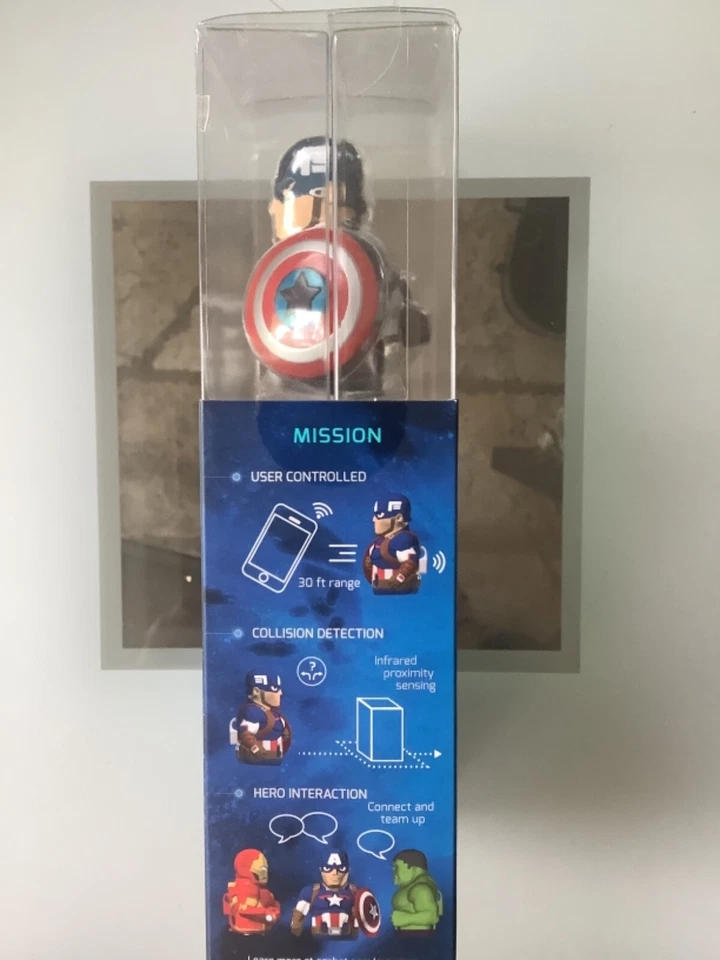 Captain America Ozobot-EVO Connectable Smart Skin (EVO sold separately) NEW - Image 3 of 4