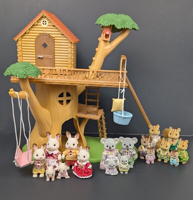 Toys Adventure Tree House Calico Critters Critters Adventure Tree